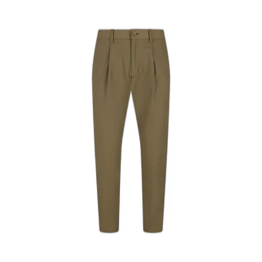 Herno Button Detailed Tapered Trousers