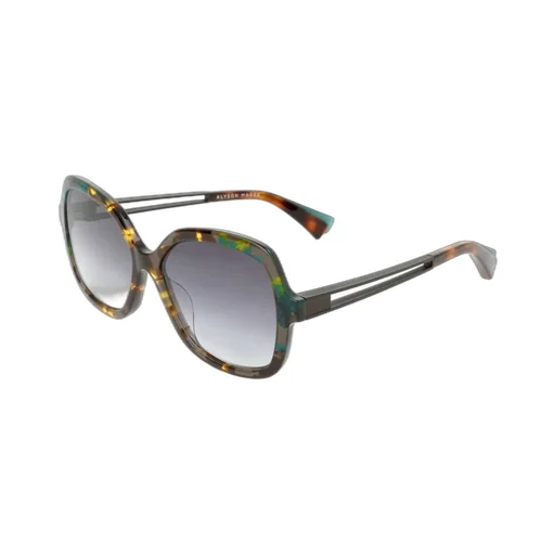 Jacques Marie Mage Geometric Frame Sunglasses