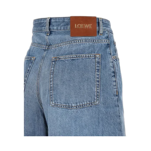 Loewe Anagram Denim Shorts