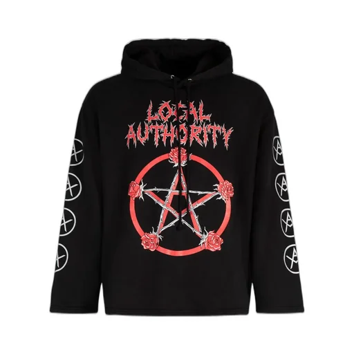 Local Authority Graphic Print Hoodie