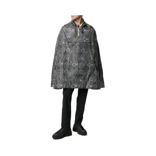 K-Way X 10 Corso Como Printed Hooded Jacket