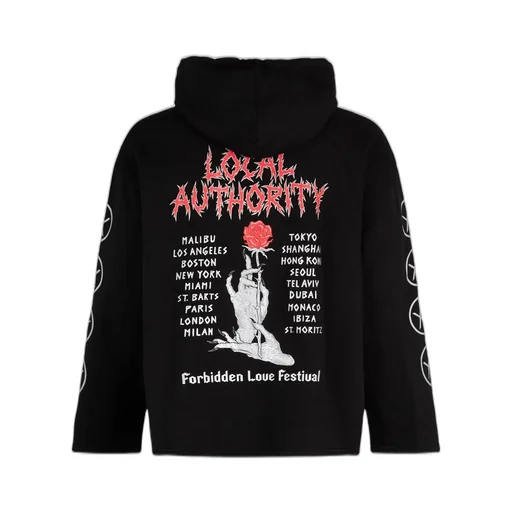 Local Authority Graphic Print Hoodie