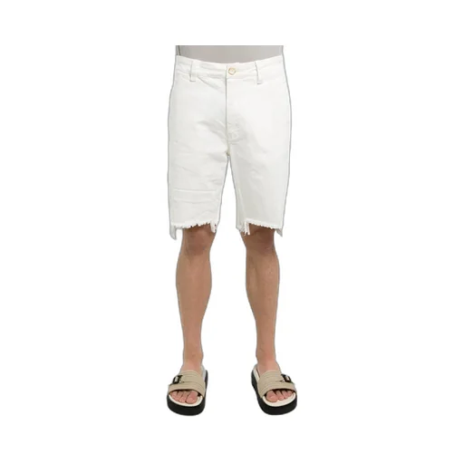 La Vaca Loca Den Fidias Slim Fit Distressed Shorts