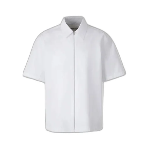 Jil Sander Short-Sleeved Zip-Up Shirt