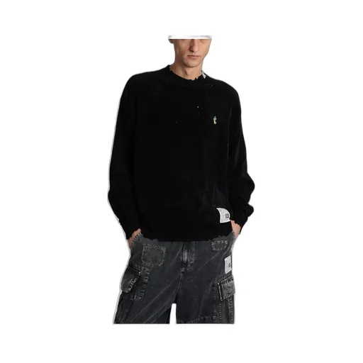 Maison Mihara Yasuhiro Distressed Knitted Sweater