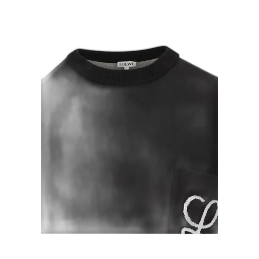 Loewe Logo-Intarsia Crewneck Jumper