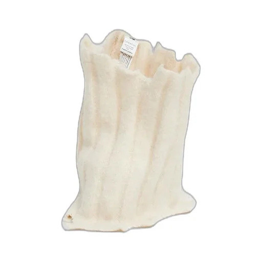 La Vaca Loca Knitted Tube Fluffy Scarf