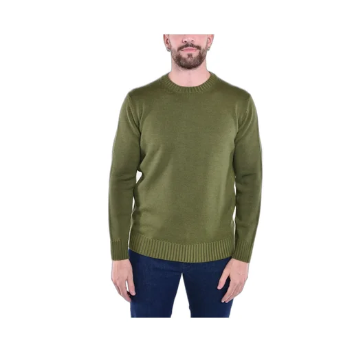 Kangra Ribbed Crew Neck Knitted Sweater