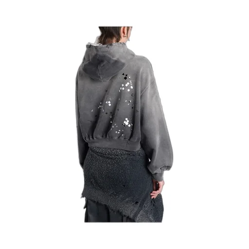 Maison Mihara Yasuhiro Embellished Sun Faded Hoodie
