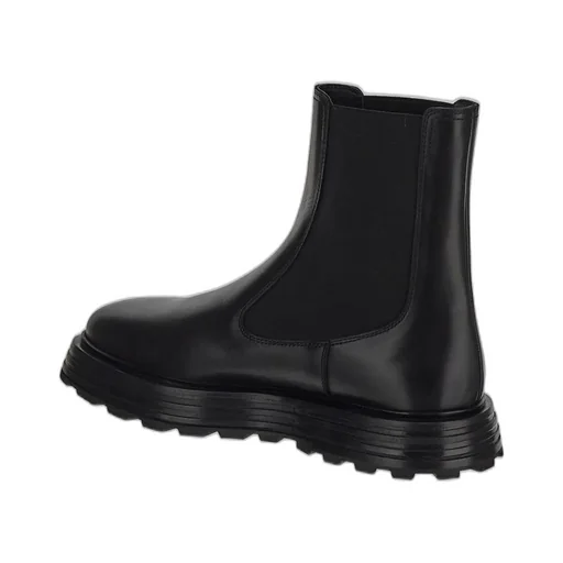 Jil Sander Squared-Toe Slip-On Chelsea Boots