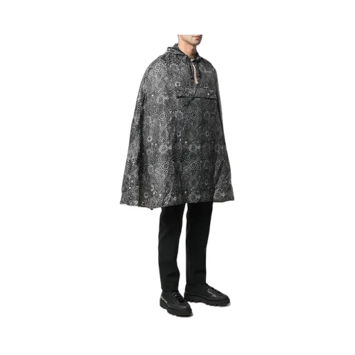 K-Way X 10 Corso Como Printed Hooded Jacket