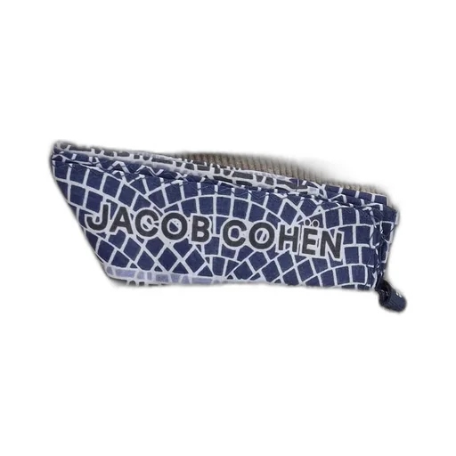 Jacob Cohen Logo Patch Slim-Fit Trousers