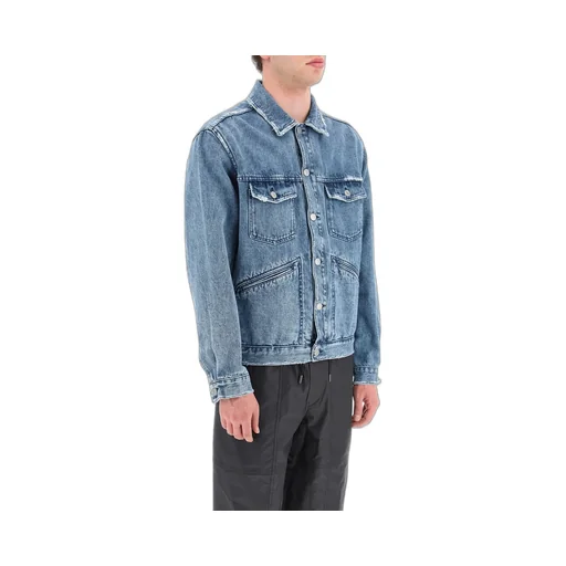 Isabel Marant Buttoned Long-Sleeved Denim Jacket