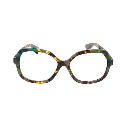 Jacques Marie Mage Geometric Frame Sunglasses