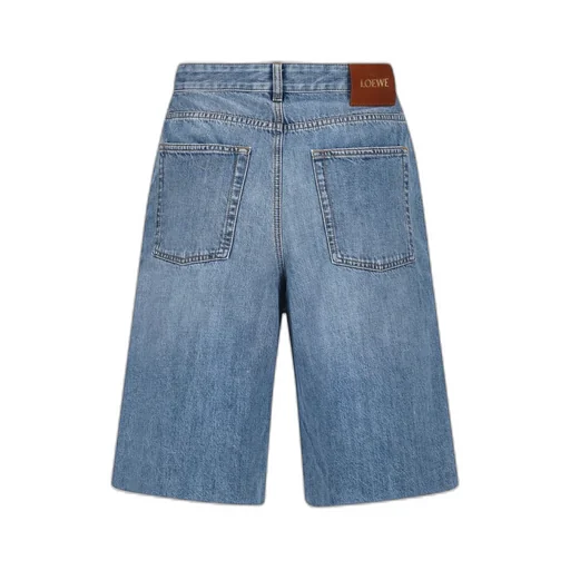 Loewe Anagram Denim Shorts