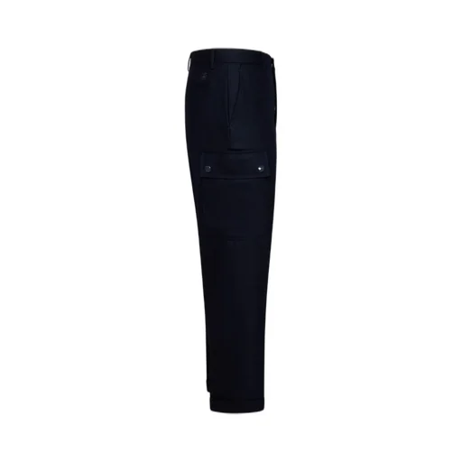 Etro Cargo-Pockets Stretched Tapered Trousers