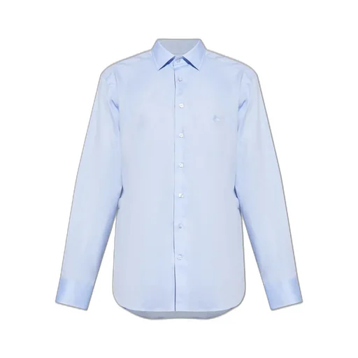 Etro Logo Embroidered Long-Sleeved Shirt