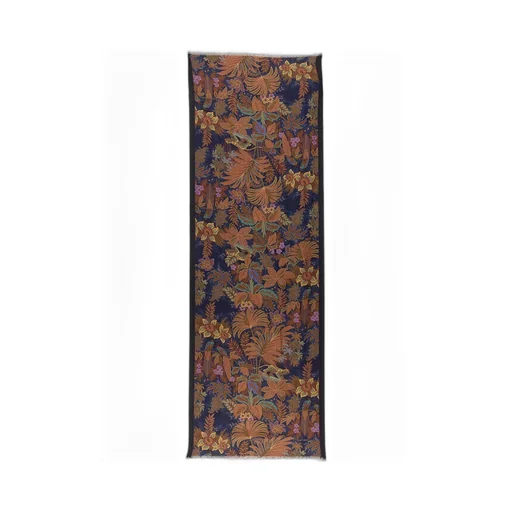 Etro Floral-Printed Frayed-Edge Scarf
