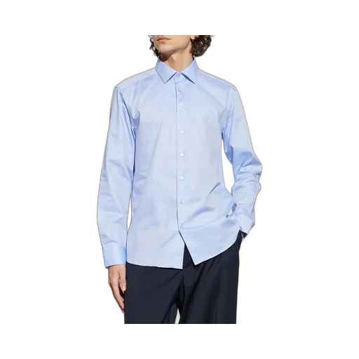 Etro Logo Embroidered Long-Sleeved Shirt