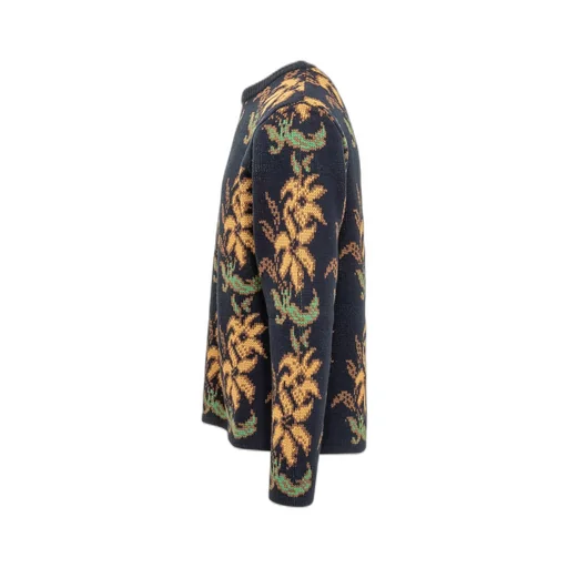 Etro Floral Intarsia Knitted Crewneck Jumper
