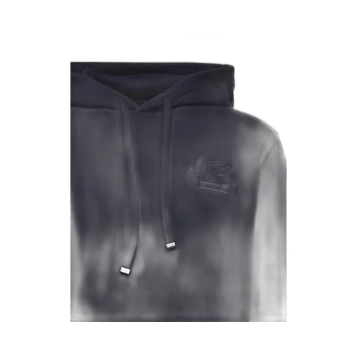 Etro Pegaso Embroidered Drawstring Hoodie