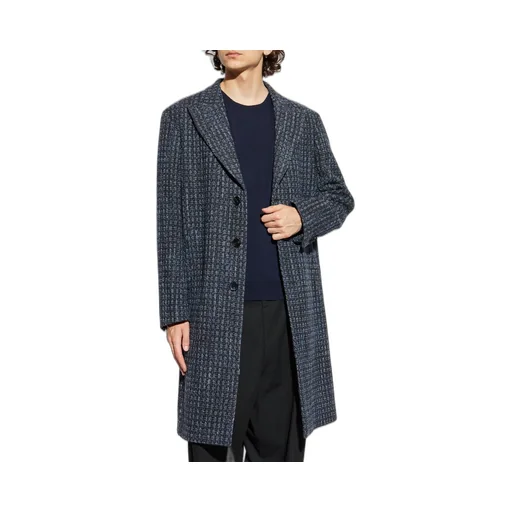 Etro Single-Breasted Mid-Length Coat