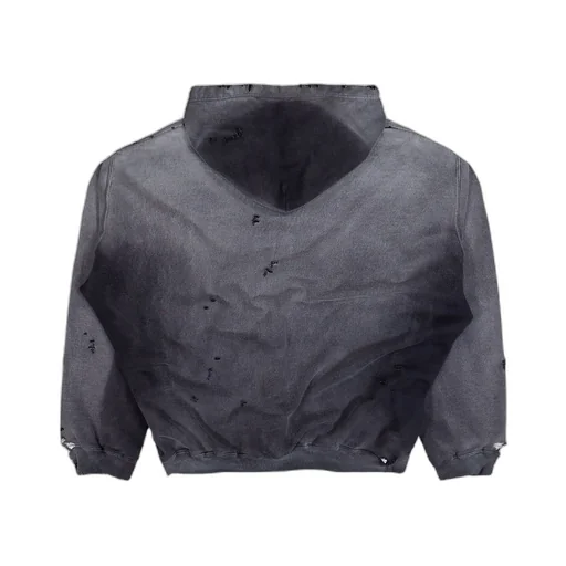 Maison Mihara Yasuhiro Distressed Drawstring Hoodie