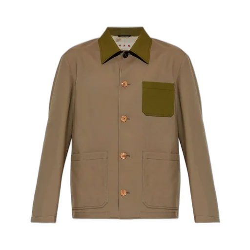Marni Logo Patch Jacket