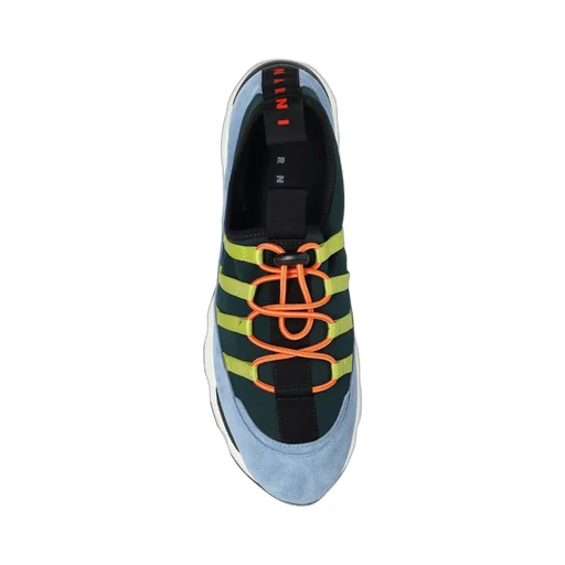 Marni Logo Printed Lace-Up Sports Shoes