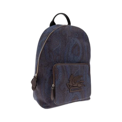 Etro Essential Paisley-Patterned Zipped Backpack