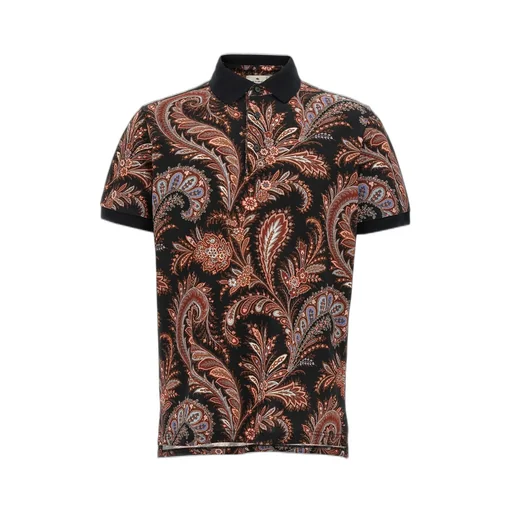 Etro Floral Paisley Polo Shirt
