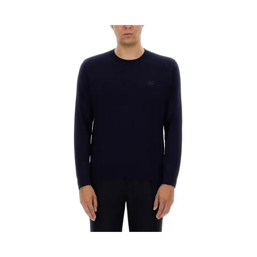 Etro Pegasus Embroidered Crewneck Sweatshirt