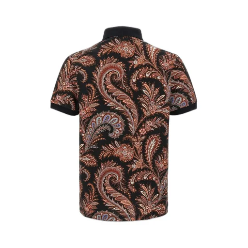 Etro Floral Paisley Polo Shirt