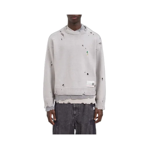 Maison Mihara Yasuhiro Triple Layered Knit Jumper