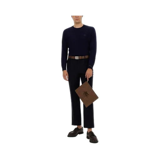 Etro Pegasus Embroidered Crewneck Sweatshirt