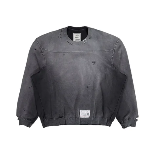 Maison Mihara Yasuhiro Sun Faded Crewneck Sweater