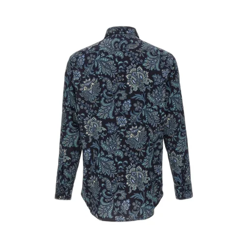 Etro Paisley Printed Long-Sleeved Shirt