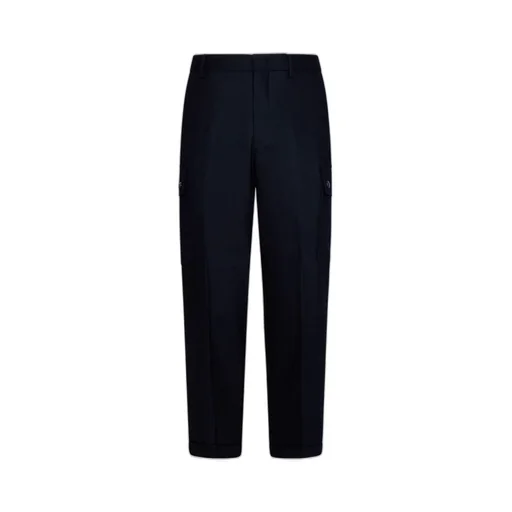 Etro Cargo-Pockets Stretched Tapered Trousers