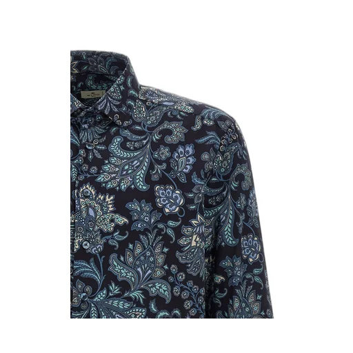 Etro Paisley Printed Long-Sleeved Shirt