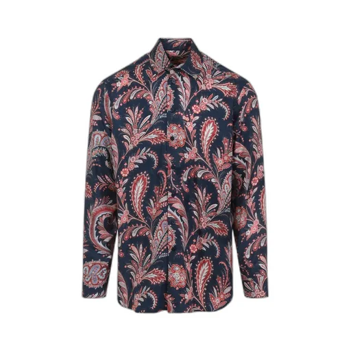 Etro Paisley Printed Satin Shirt
