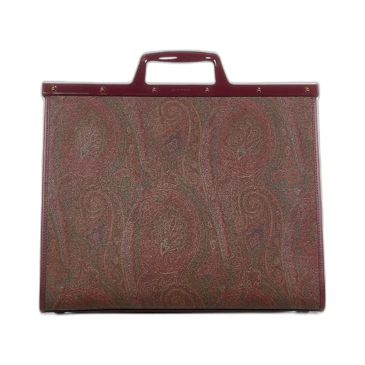 Etro Pegaso Motif Paisley-Printed Large Tote Bag
