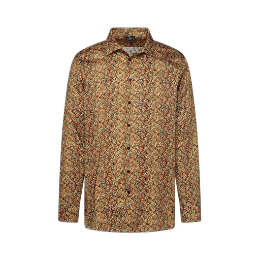 Etro Allover Printed Long-Sleeved Shirt