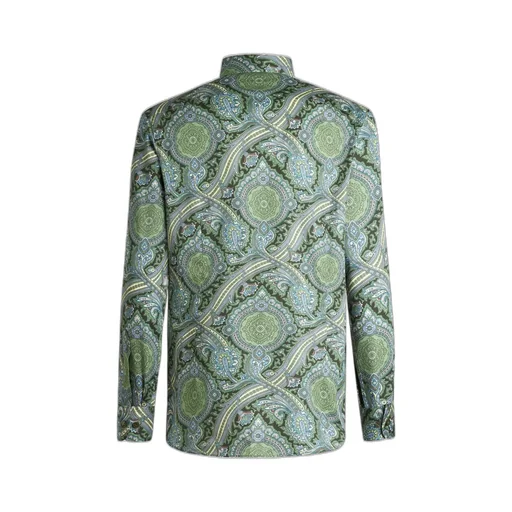 Etro Paisley Printed Straight Hem Shirt