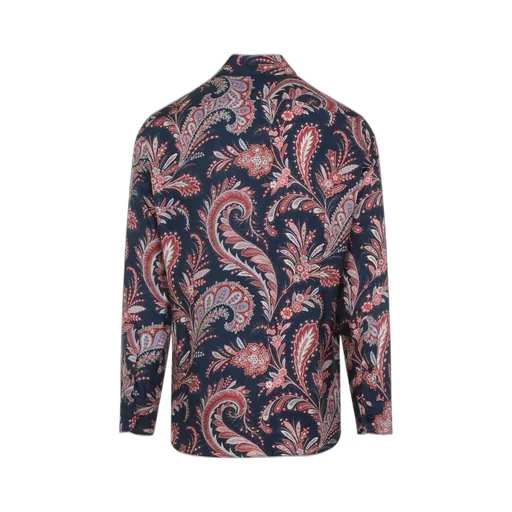 Etro Paisley Printed Satin Shirt
