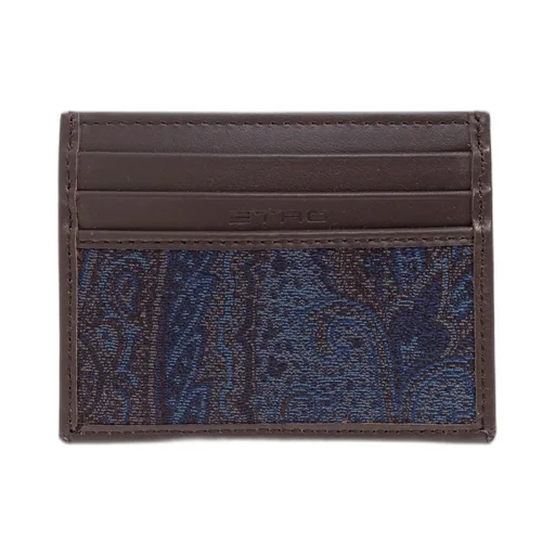 Etro Paisley Patterned Card Case