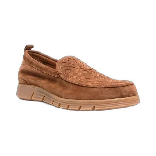 Etro Round Toe Slip-On Loafers