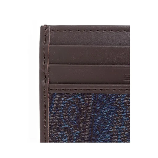 Etro Paisley Patterned Card Case