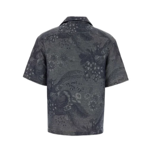 Etro Graphic Printed Short-Sleeved Shirt
