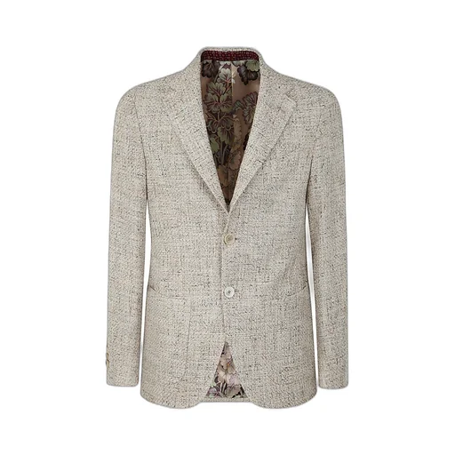 Etro Single-Breasted Long-Sleeved Blazer