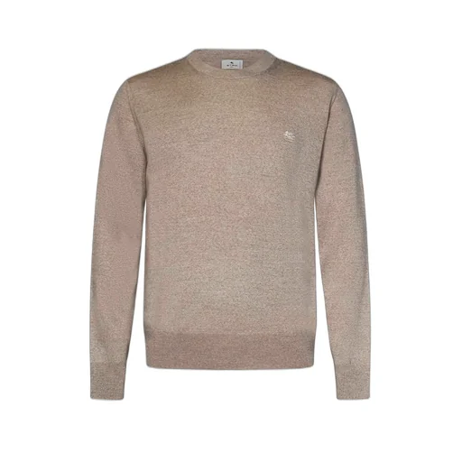 Etro Pegaso Embroidered Crewneck Jumper